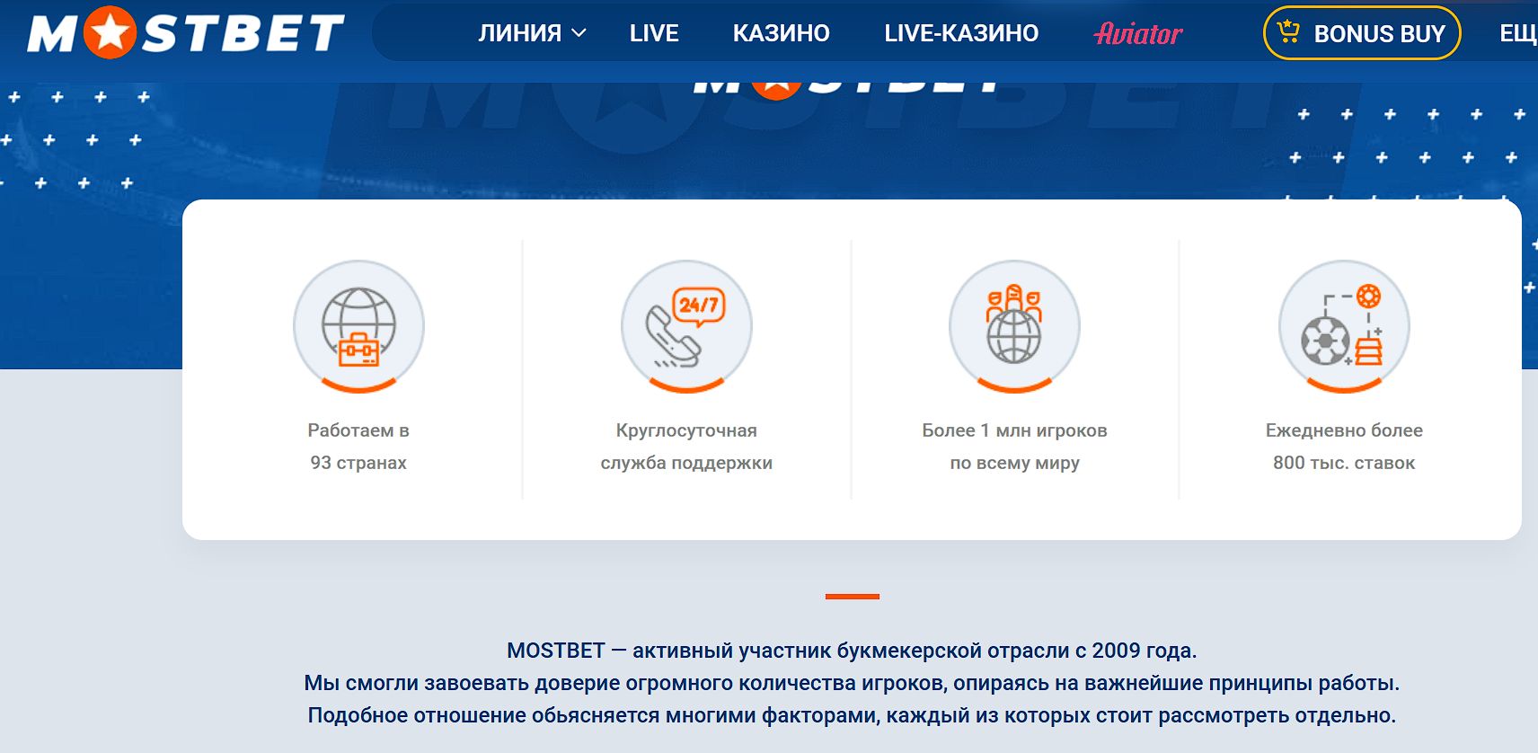 Платежи Mostbet в TM