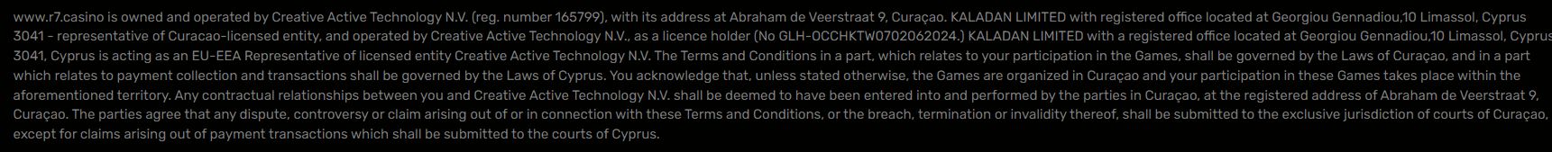 Live казино R7 Туркменистан